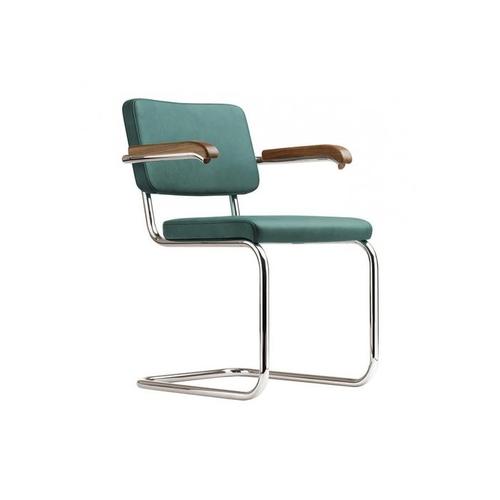 Thonet S 64 PV Pure Materials Cantilever Armchair Walnut