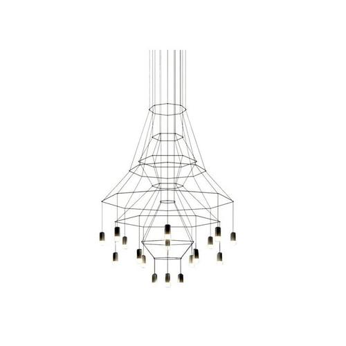 비비아 Vibia Wireflow Chandelier 0315 LED Suspension Lamp 펜던트 램프