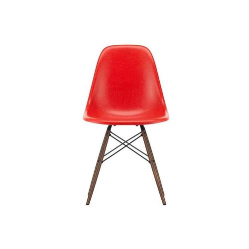 비트라 Vitra Eames Fiberglass Side Chair DSW Dark Maple