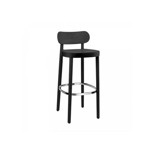 Thonet 118 MH Bar Stool with Moulded Seat 94cm