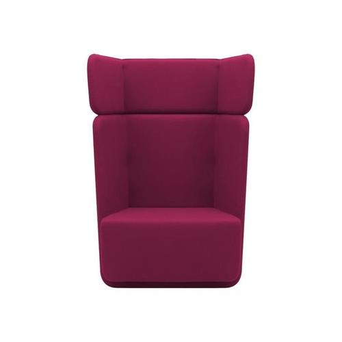 Softline Basket Armchair with high back