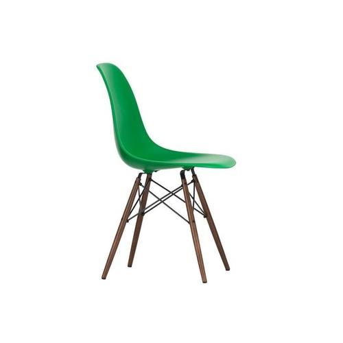 비트라 Vitra Eames Plastic Side Chair DSW Dark Maple Base