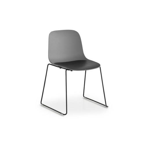 라팔마 Lapalma S310 Seela Chair with Skid Frame Black
