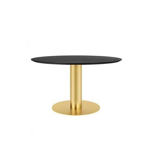 구비 Gubi 2.0 Dining Table Frame Brass 130cm