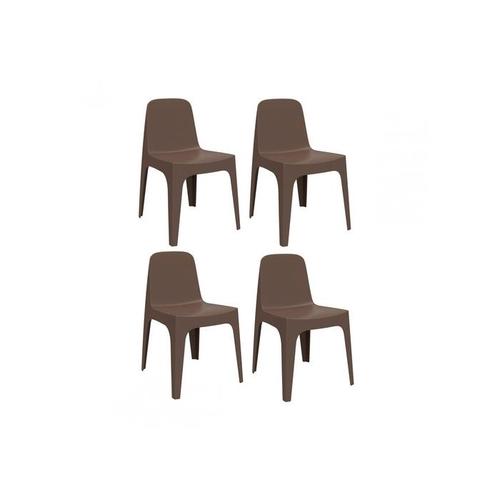 Vondom Solid Chair 4 Piece Set