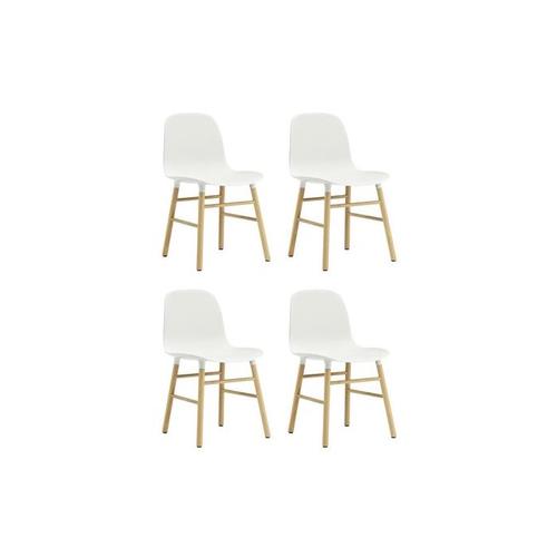 노만코펜하겐 Normann copenhagen Form Chair Frame Oak Set of 4