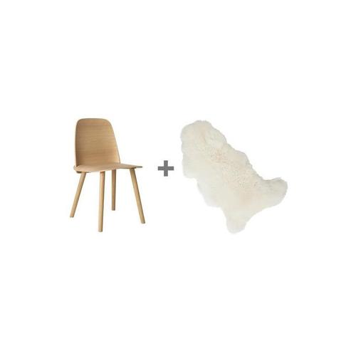 무토 Muuto Promotion Set Nerd Chair + Fur