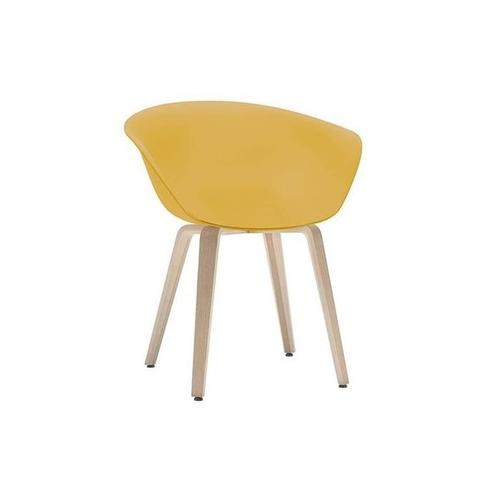 아르페르 Arper Duna 02 4203 Chair With Wood Frame