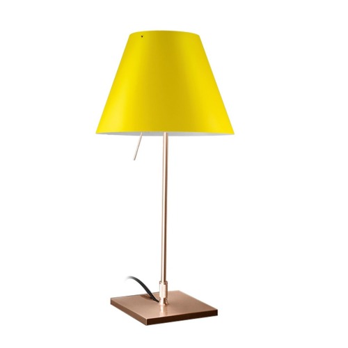 루체플랜 Luceplan Costanzina Table Lamp With Brass Base